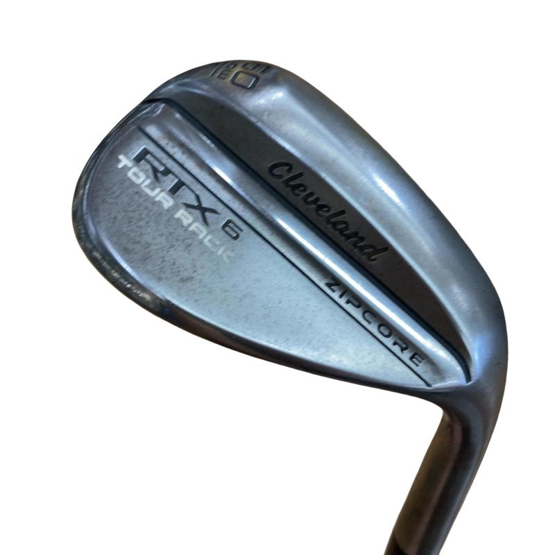 【中古】 クリーブランド Cleveland RTX-6 ZIPCORE ツアーラック(ノーメッキ) 60°/06° LOW ウェッジ WG Dynamic Gold (フレックスS) メンズ 男性用 右利き 右用 Cランク ゴルフクラブ