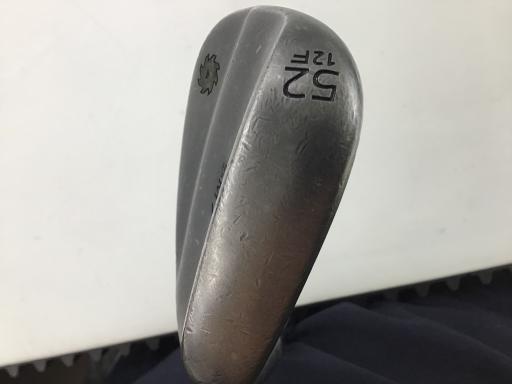 TITLEIST - 【中古】 タイトリスト VOKEY SPIN MILLED SM7 ジェットブラック 52°/12°F ウェッジ WG Dynamic Gold (フレックスS) メンズ 男性用 右利き 右用 Cランク ゴルフクラブ