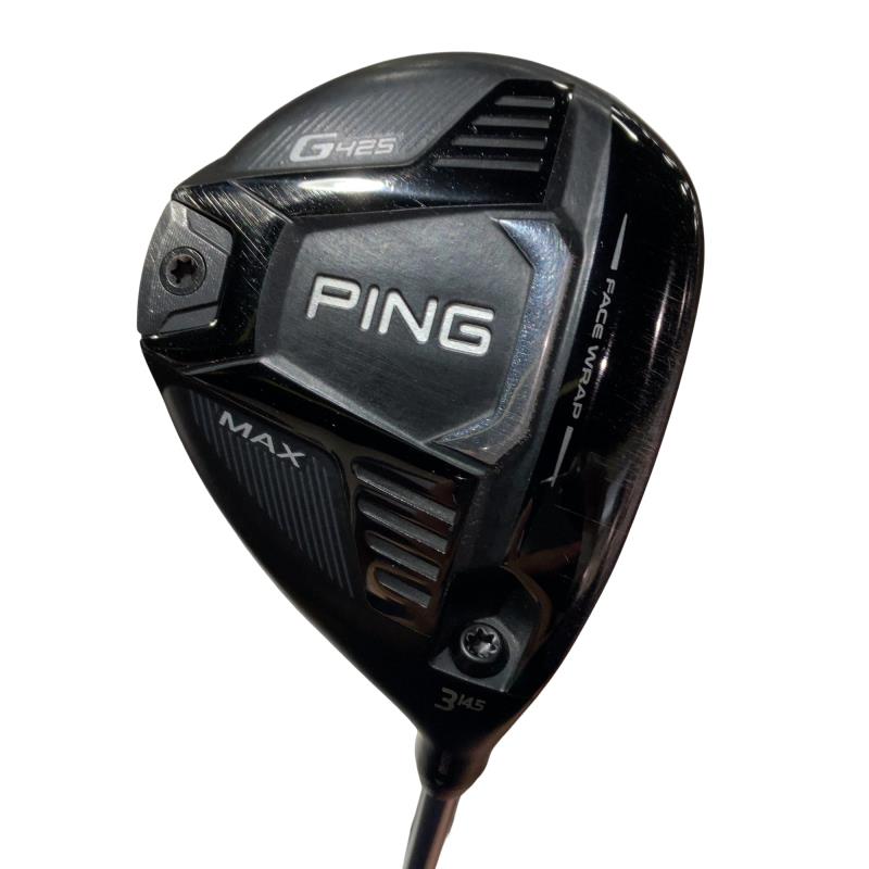 PING - 【中古】 ピン G425 MAX 3W フェアウェイウッド FW 純正特注シャフト (フレックスS) メンズ 男性用 右利き 右用 Cランク ゴルフクラブ