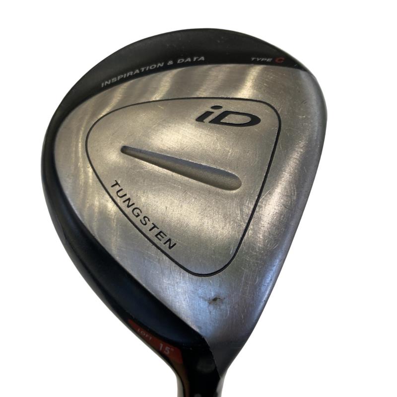 【中古】 プロギア iD HIT TYPE C 3W フェアウェイウッド FW iD HIT TYPE C (フレックスS) メンズ 男性用 右利き 右用 Cランク ゴルフクラブ