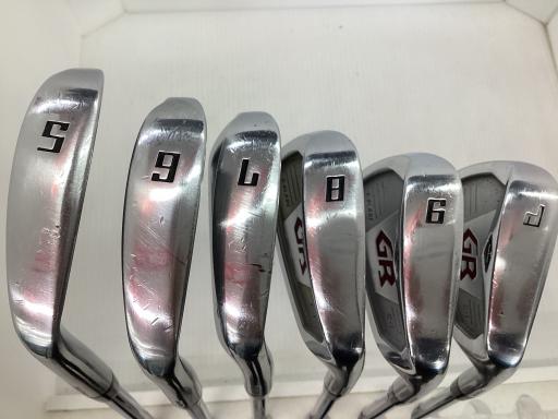 BRIDGESTONE - 【中古】 ブリヂストン TOURSTAGE X-BLADE GR C-1 6S アイアンセット IR NS PRO 950GH ウェイトフロー (フレックスS) メンズ 男性用 右利き 右用 Dランク ゴルフクラブ