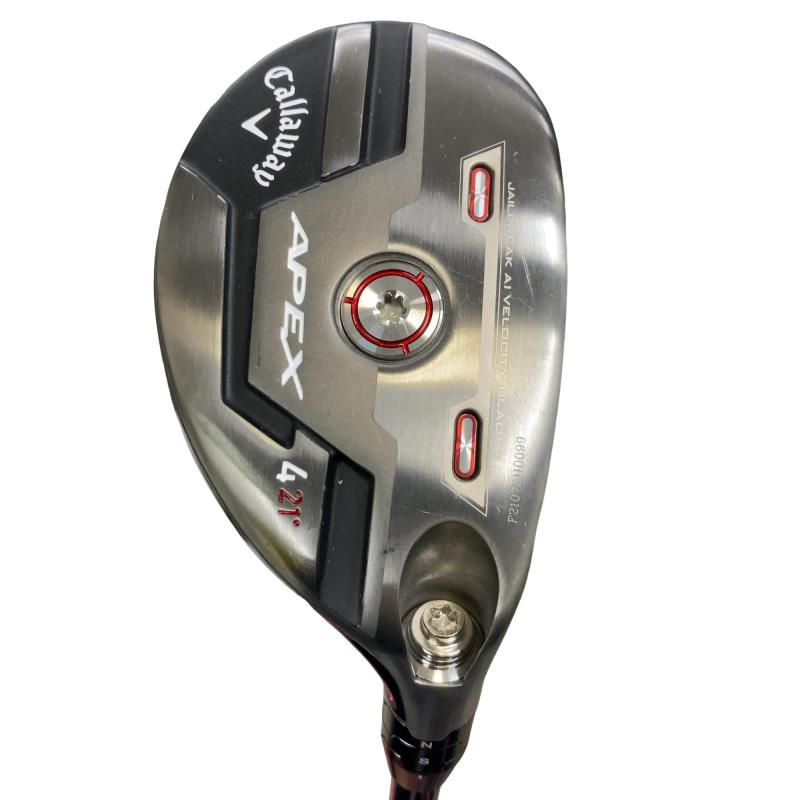 CALLAWAY - 【中古】 キャロウェイ APEX(2021) U4 ユーティリティ UT Diamana 55 for CW(2021 APEX UT) (フレックスSR) メンズ 男性用 右利き 右用 Cランク ゴルフクラブ