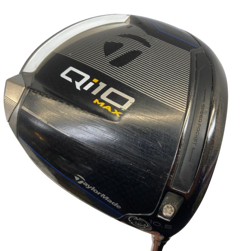 【中古】 テーラーメイド Qi10 MAX 10.5° ドライバー DR Diamana BLUE TM50(Qi10 DR) (フレックスS) メ..
