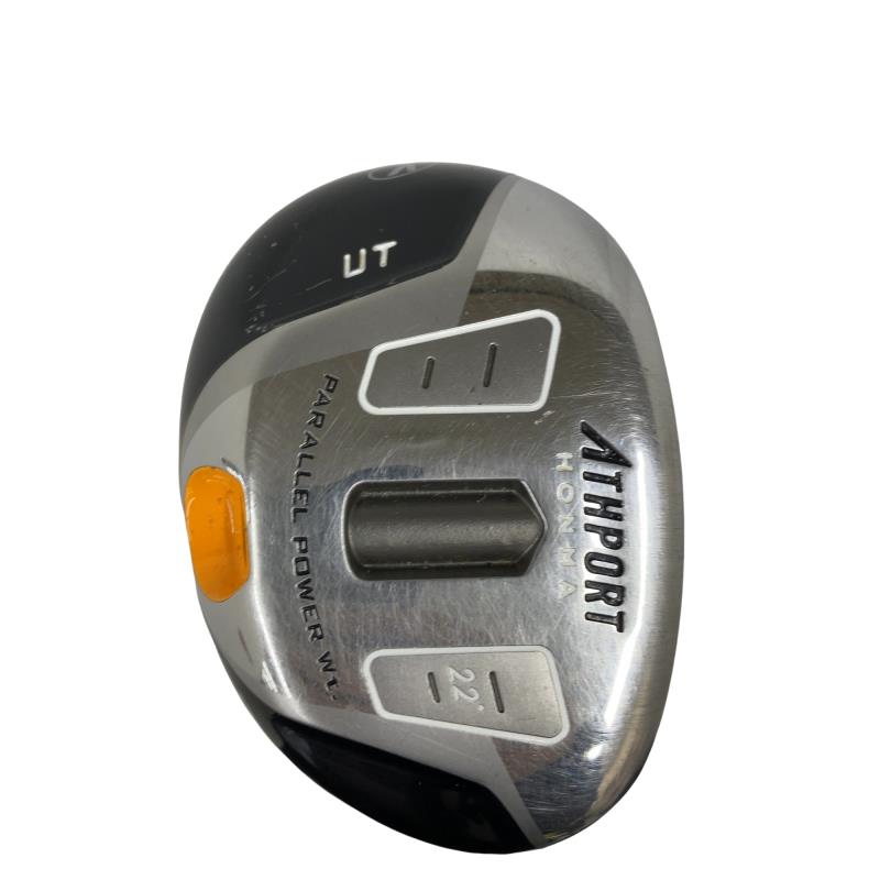 HOMMA Golf - 【中古】 本間ゴルフ ATHPORT e+(2009) 22° ユーティリティ UT +ARMRQ 53(ユーティリティ) (フレックスR) メンズ 男性用 右利き 右用 Cランク ゴルフクラブ