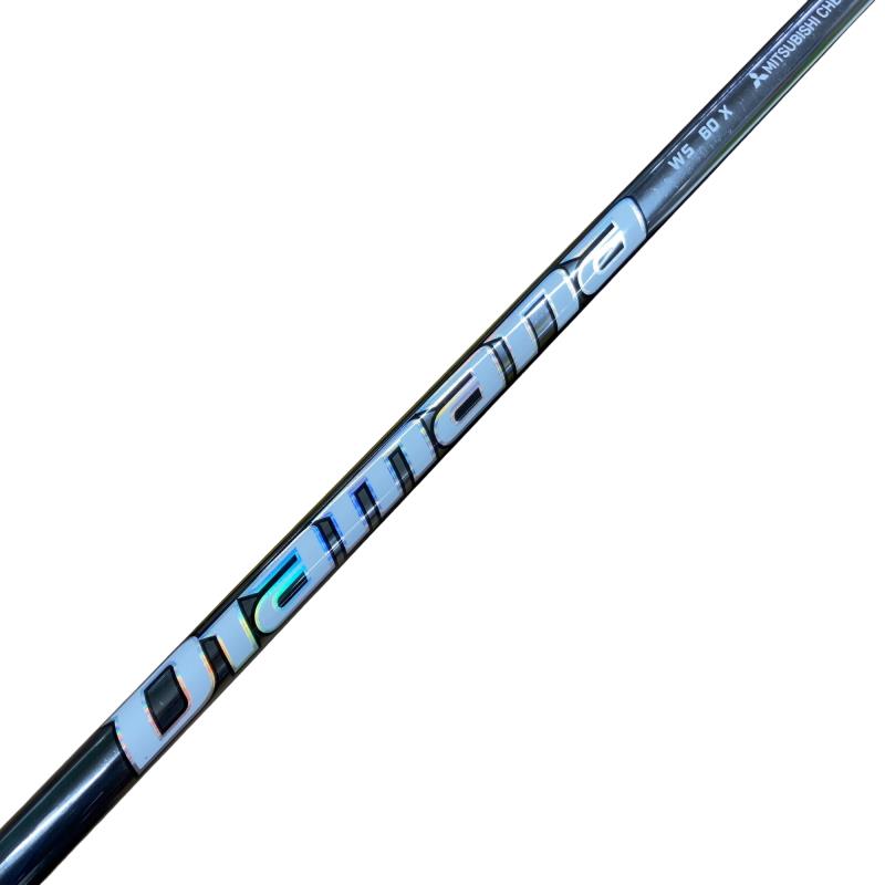 【中古】 テーラーメイドスリーブ付き(Qi4D系) 三菱ケミカル(レイヨン)ドライバー用 シャフト Diamana WS 60 (フレックスX)Bランク ゴルフクラブ