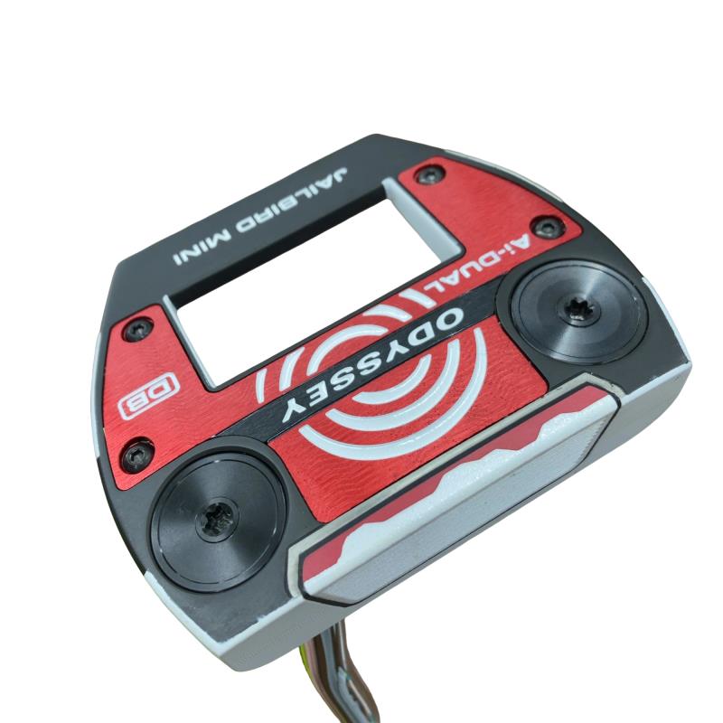 【中古】 オデッセイ Ai-DUAL JAILBIRD MINI DB 34インチ パター PT STROKE LAB 90 スチール (フレックスその他) メンズ 男性用 右利き 右用 Cランク ゴルフクラブ