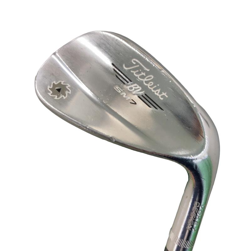 【中古】 タイトリスト VOKEY SPIN MILLED SM7 ツアークロム 52°/12°F ウェッジ WG NS PRO MODUS3 TOUR120 (フレックスS) メンズ 男性用 右利き 右用 Cランク ゴルフクラブ