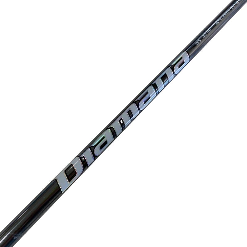 【中古】 テーラーメイドスリーブ付き(Qi4D系) 三菱ケミカル(レイヨン)ドライバー用 シャフト Diamana WS 40 (フレックスR)Bランク ゴルフクラブ