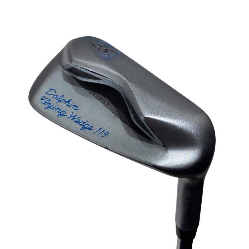 【中古】 キャスコ Dolphin Flying Wedge DFW-119 55° 34インチ(ジャンボグリップ) ウェッジ WG Dolphin オリジナルスチール (フレックスその他) メンズ 男性用 右利き 右用 Cランク ゴルフクラブ