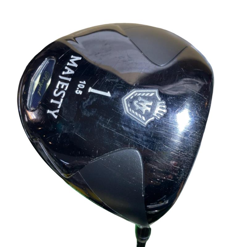 【中古】 マジェスティゴルフ(旧マルマン) MAJESTY ROYAL BLACK 10.5°(46.5インチ) ドライバー DR MAJESTY LV510(ドライバー) (フレックスSR) メンズ 男性用 右利き 右用 Cランク ゴルフクラブ