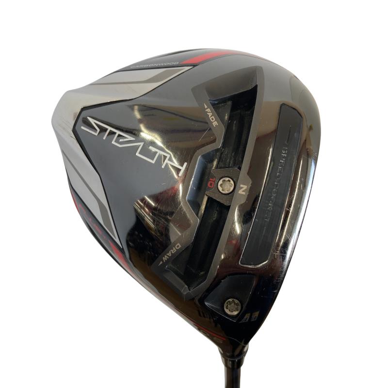 Taylor Made - 【中古】 テーラーメイド STEALTH PLUS+ 10.5° ドライバー DR 純正特注シャフト (フレックスS) メンズ 男性用 右利き 右用 Cランク ゴルフクラブ