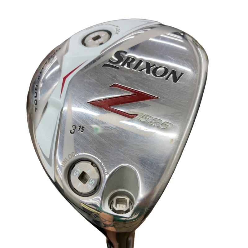 【中古】 ダンロップ SRIXON Z525 3W フェアウェイウッド FW 純正特注シャフト (フレックスS) メンズ 男性用 右利き 右用 Cランク ゴルフクラブ