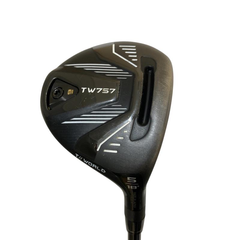 【中古】 本間ゴルフ TOUR WORLD TW757 5W フェアウェイウッド FW VIZARD for TW757(FW) (フレックスR) メンズ 男性用 右利き 右用 Cランク ゴルフクラブ