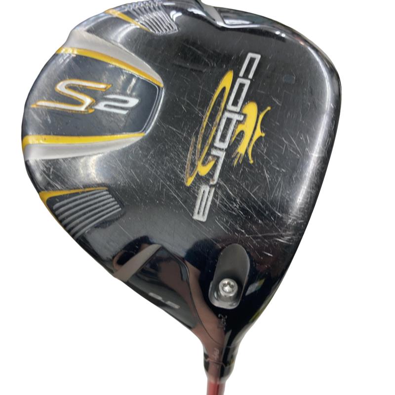 【中古】 コブラ KING cobra S2 9.5° ドライバー DR Motore F1 65J(黄×赤) (フレックスS) メンズ 男性用 右利き 右用 Cランク ゴルフクラブ