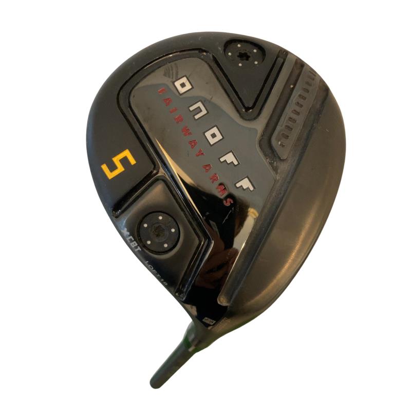 【中古】 ダイワ(グローブライド) ONOFF ARMS(2024) KURO 5W フェアウェイウッド FW CBT-624F (フレックスS) メンズ 男性用 右利き 右用 Cランク ゴルフクラブ