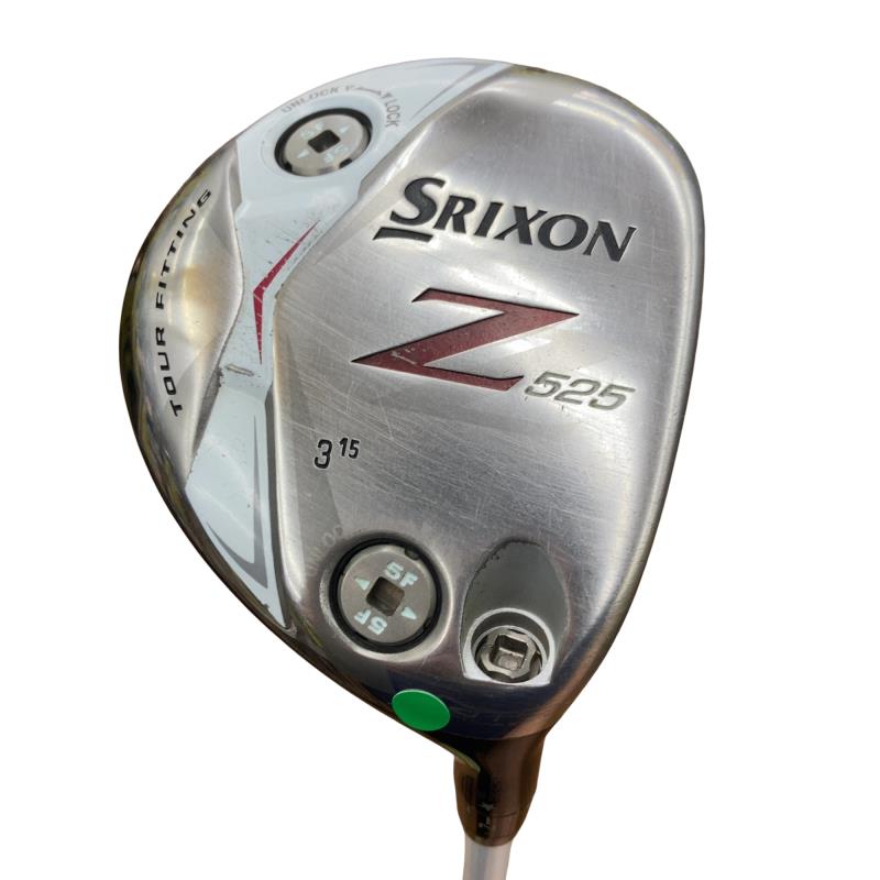 【中古】 ダンロップ SRIXON Z525 3W フェアウェイウッド FW 純正特注シャフト (フレックスその他) メンズ 男性用 右利き 右用 Cランク ゴルフクラブ