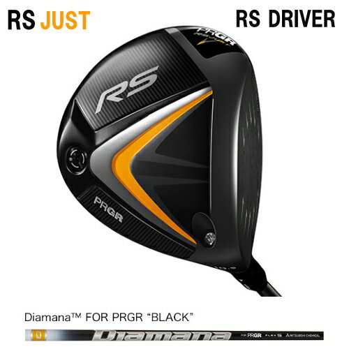 『SALE』PRGR RS JUST RS DRIVER プロギア RS ドライバー 10.5 度 / Damana FOR PRGR "BLACK"( M-43 ) Sシャフト