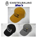 【30%OFF !】CASTELBAJAC カステルバジャック ツイル中綿入 耳当て付 キャップ【21704-128】