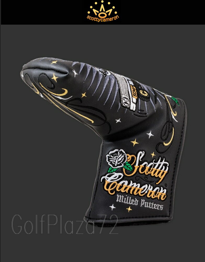 2024ScottyCameronLimitedCincodeMayoJohnnyRiderHeadCoverBlackåƥ󥷥󥳥ǥޥߥƥåɡˡ饤إåɥСѥС