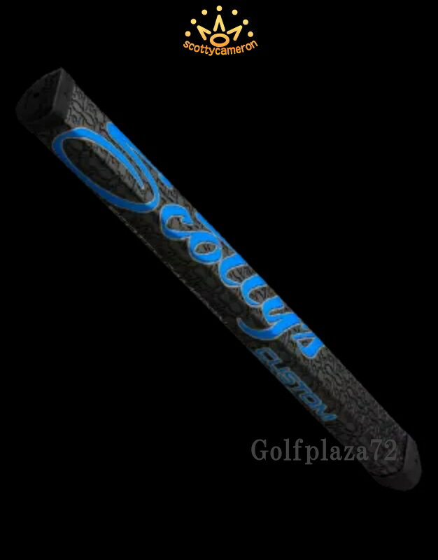 ScottyCameron CUSTOM SHOP PADDLE Grip-Black Blue『MID SIZE』スコッティキャメロン パドル グリップ(ミッドサイズ)『ブラック ブルー』パターグリップ