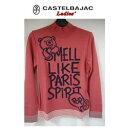 『60% OFF』CASTELBAJAC カステルバジャック ボトルネック セーター レディースウェア【40/Mサイズ/オペラピンク】24080-904