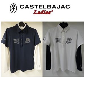 CASTELBAJAC カステルバジャック 半袖ポロシャツ&長袖インナーシャツ　レディースウェア