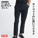 メンズ ゴルフ パンツ 春 ゴルフウェア シームレス ANDRIDE シームレスロングパンツ おしゃれ ウェア