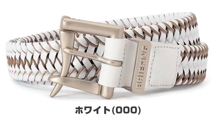 ブリーフィング BRIEFING ゴルフ ファイヤーマンバックル レザーメッシュ ベルト ゴルフウェア メンズ BRG261MD8