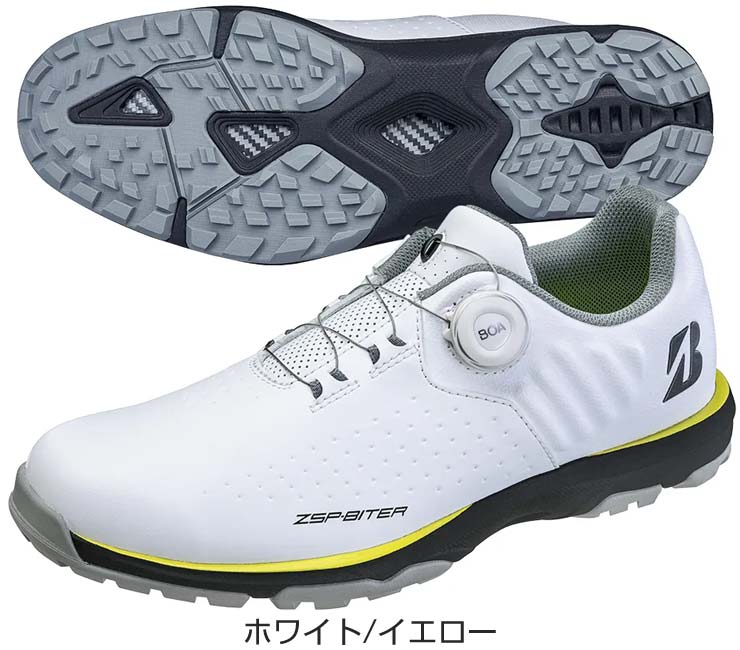 ブリヂストンゴルフ ゼロ・スパイク バイター ライト BOA スパイクレス ゴルフシューズ メンズ SH2505