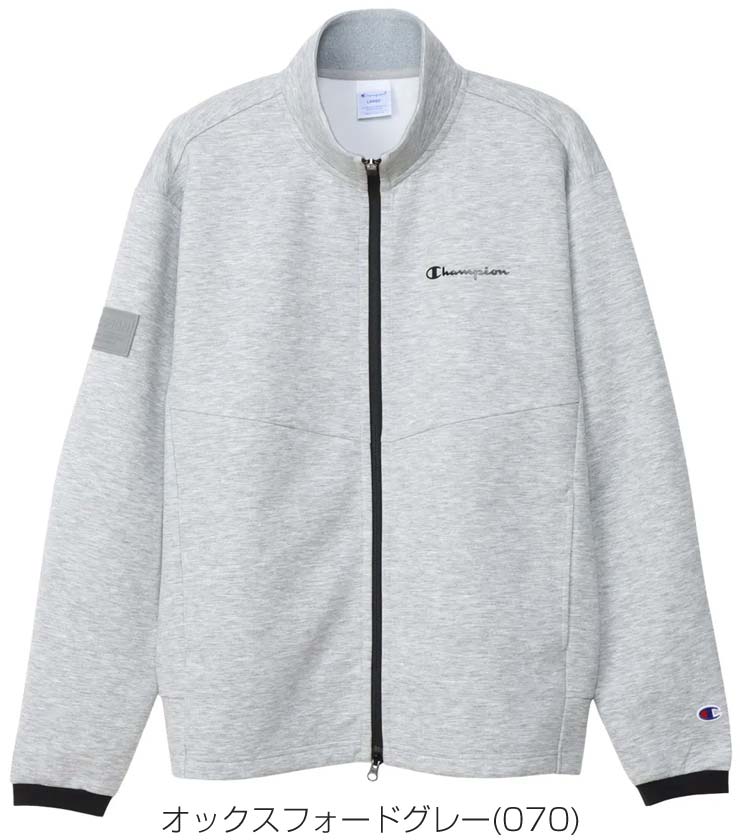 チャンピオン ゴルフ Champion テックウィーブ 3LS フルジップ スウェット ジャケット ウェア メンズ 2025年秋冬モデル M-XL C3-CG605 [即納]