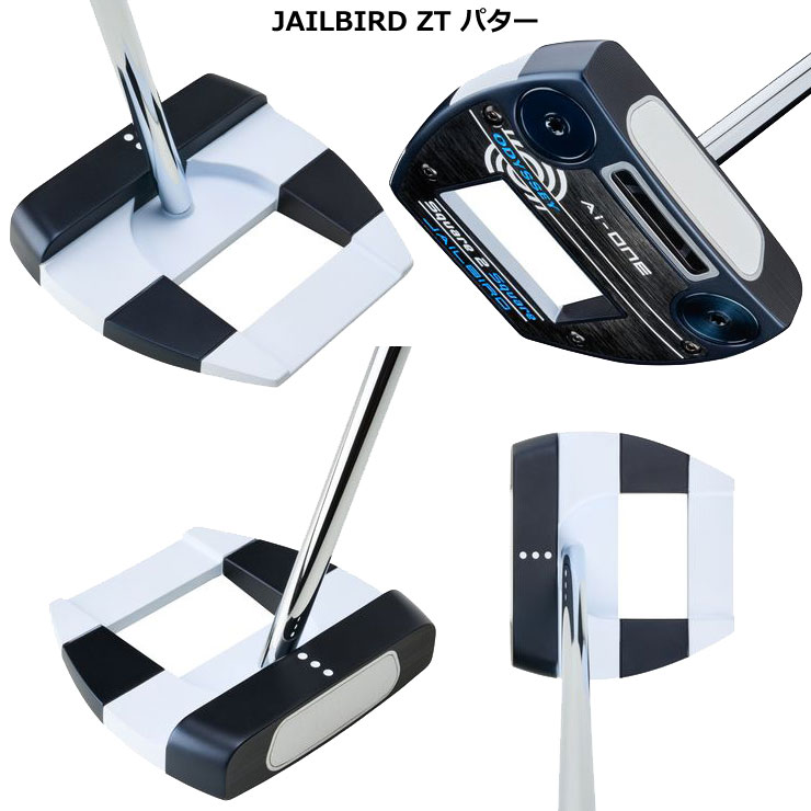 オデッセイ Ai-ONE スクエア 2 スクエア ジェイルバード ZT パター 特注カスタムクラブ