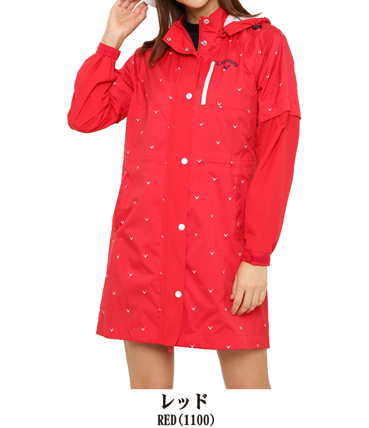 キャロウェイ レディース ゴルフウェア 4WAY ワンピース型 レインウェア C21989202 S-L