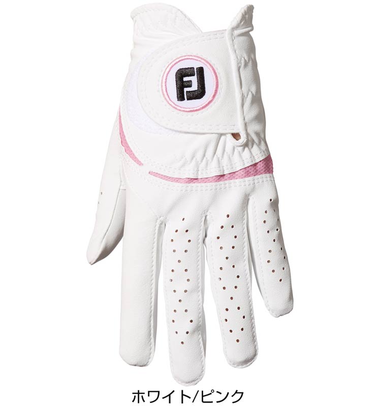 フットジョイ ゴルフグローブ 左手用 レディース ウェザーソフ FGWFW23