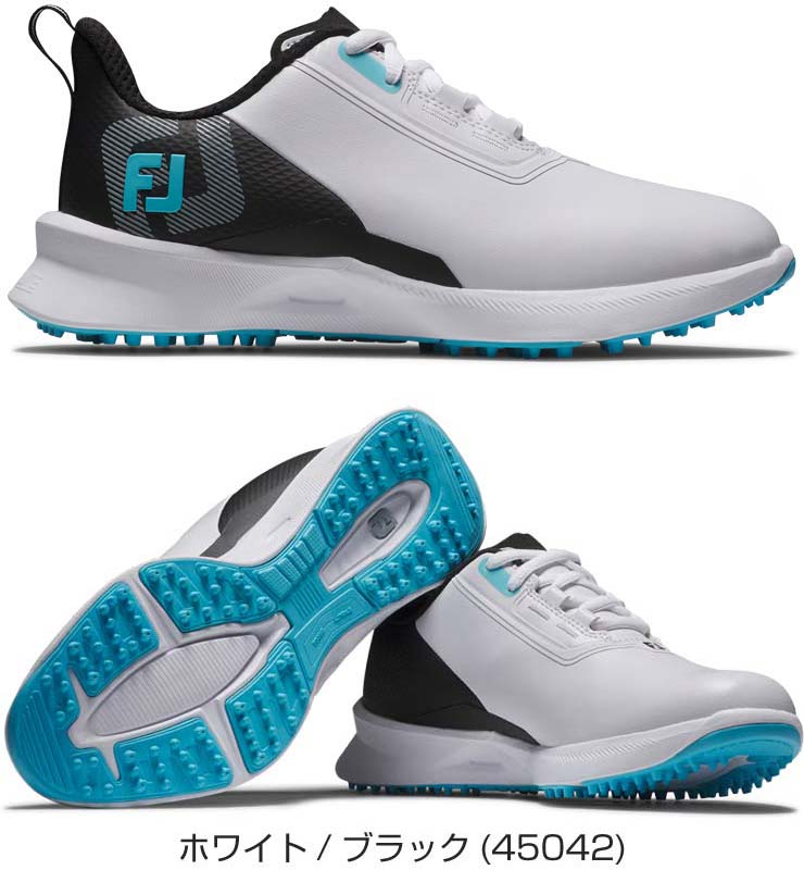 フットジョイ FJ フューエル LACED スパイクレス ゴルフシューズ ジュニア ウィズ：M