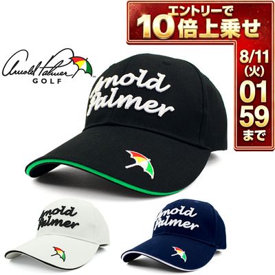 ＼エントリーでP10倍！7/19 20:00‐7/26 1:59／ アーノルドパーマー メンズ ツイル キャップ APCP-09 [即納]
