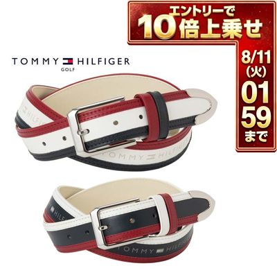 ＼エントリーでP10倍！7/19 20:00‐7/26 1:59／ トミーヒルフィガー TOMMY HILFIGER ロゴ ベルト ゴルフウェア THMB5FV1