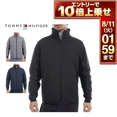 ＼エントリーでP10倍！7/19 20:00‐7/26 1:59／ 残り「M」サイズのみ！トミーヒルフィガー アクションプリーツ ハイブリッド 中綿 ジャケット ゴルフウェア メンズ M-3L THMA488 [即納]