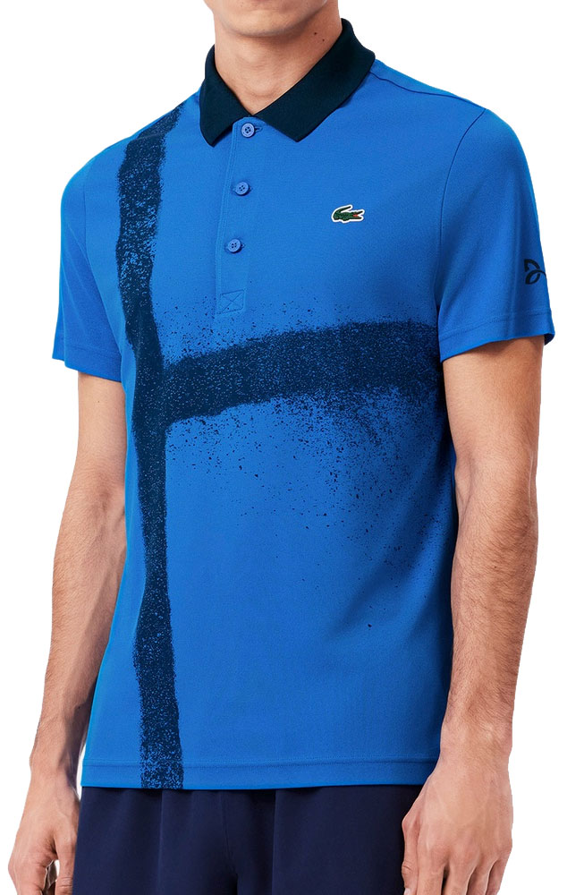 ラコステ ジョコビッチ コートライン ドライ 半袖 ポロシャツ スポーツウェア メンズ 2025年春夏モデル M-XL DH8971-99 [即納]