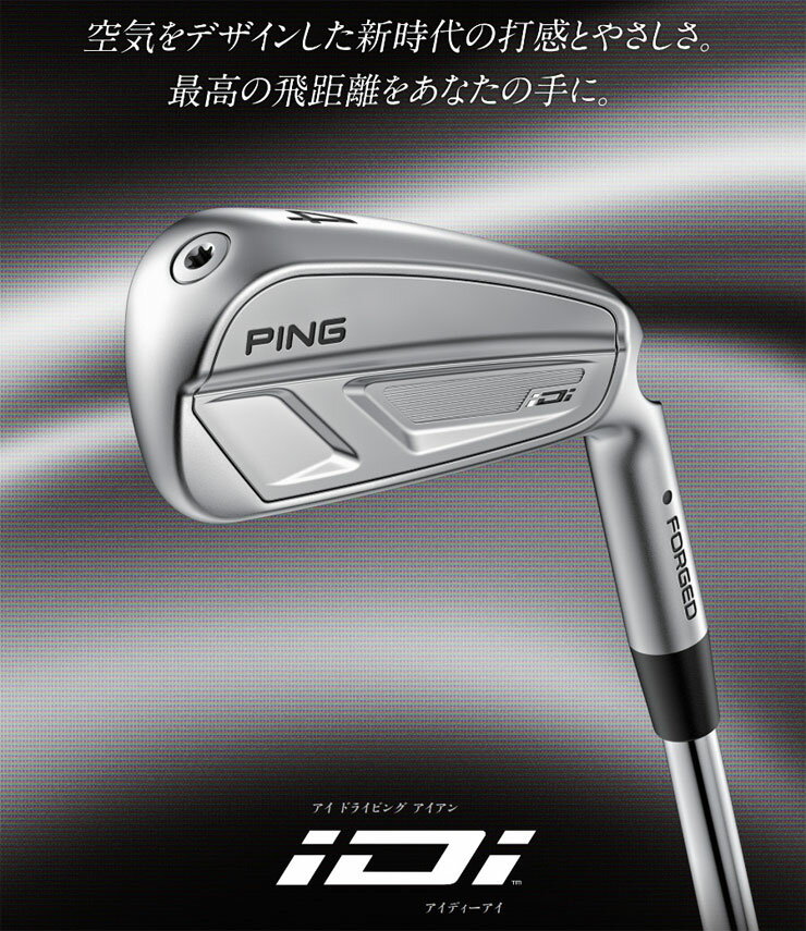 ピン iDi ドライビングアイアン ダイナミックゴールド 95 シャフト 特注カスタムク...