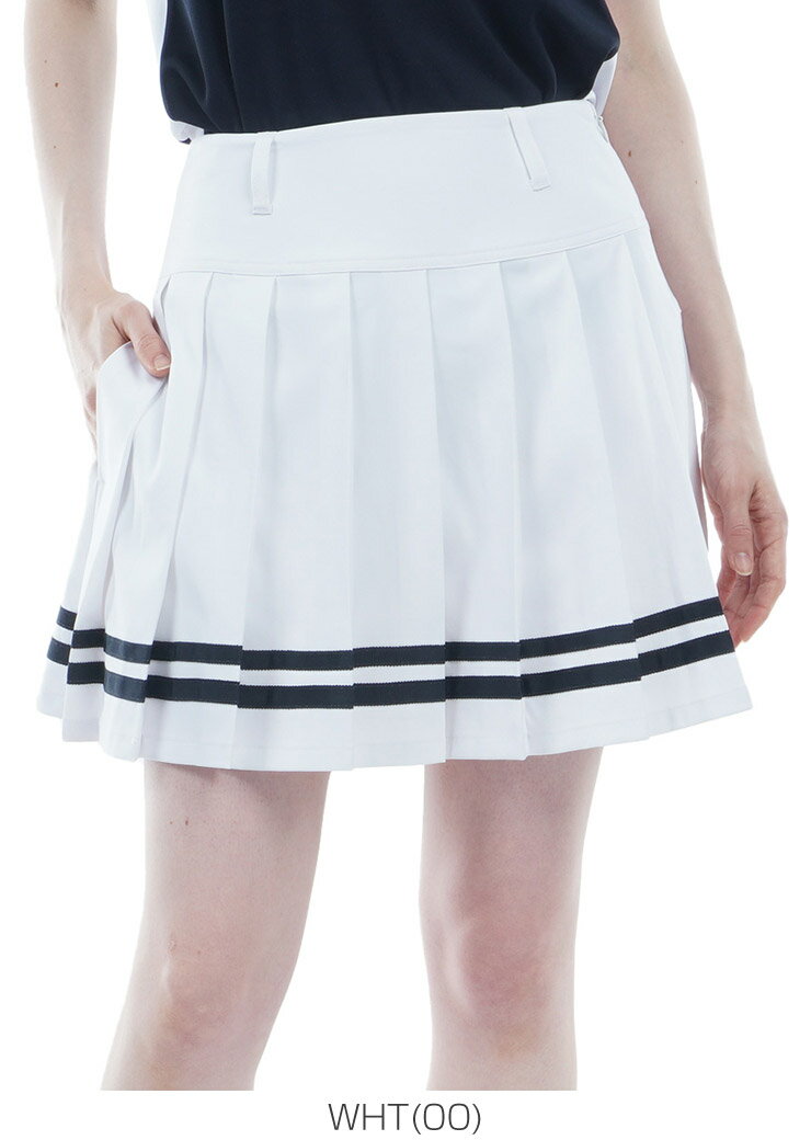 トミーヒルフィガー ゴルフ ウェア レディース フレアプリーツ スカート THLA404 XL-LL [即納]