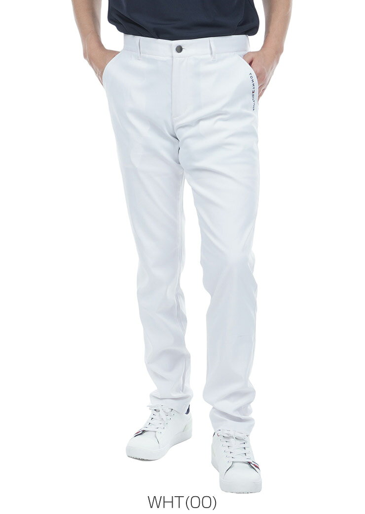 トミーヒルフィガー TOMMY HILFIGER ベーシック テーパード ロングパンツ ゴルフウェア メンズ 2026年春夏モデル M-4L THMA619 [即納]