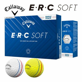 [SALE価格] キャロウェイ 2025 E・R・C SOFT ゴルフボール [12球入り]