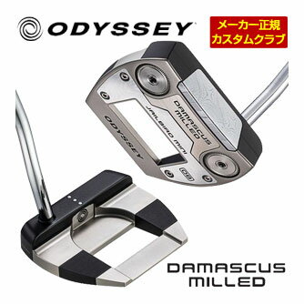 ODYSSEY - ODYSSEY オデッセイ DAMSUCUS MILLED ダマスカス ミルド ジェイルバード　ミニ DB パター 特注カスタムクラブ