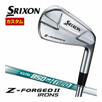 スリクソン Z-FORGED II アイアン N.S.PRO 850GH neo シャフト 5本セット[＃6-P] 特注カスタムクラブ