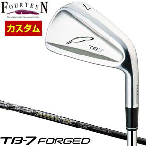 [SALE価格] フォーティーン TB-7 Forged アイアン USTマミヤ アッタス FF IRON 65 / 75 / 85 / 95 シャフト 4本セット[＃7-P] 特注カスタムクラブ