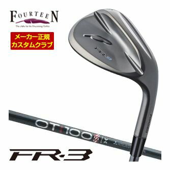 樂天商城 - Fourteen フォーティーン FR-3 ウエッジ ダイヤモンドブラックサテン仕上げ 三菱 OT Tour iron シャフト 特注カスタムクラブ ウェッジ ゴルフクラブ
