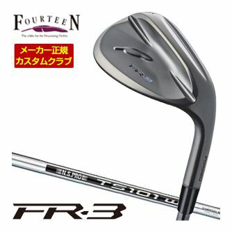樂天商城 - Fourteen フォーティーン FR-3 ウエッジ ダイヤモンドブラックサテン仕上げ Fourteenオリジナル N.S.PRO TS-101w スチールシャフト 特注カスタムクラブ ウェッジ ゴルフクラブ