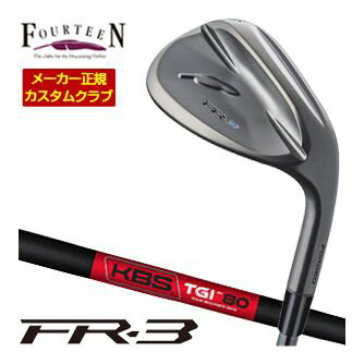 樂天商城 - Fourteen フォーティーン FR-3 ウエッジ ダイヤモンドブラックサテン仕上げ TGI 90/95/100/110 シャフト 特注カスタムクラブ ウェッジ ゴルフクラブ