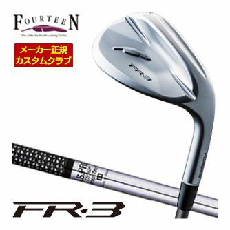 Tad Moore - [SALE価格] Fourteen フォーティーン FR-3 ウエッジ パールサテン仕上げ N.S. PRO 750GH シャフト 特注カスタムクラブ ウェッジ ゴルフクラブ