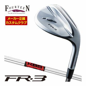 Fourteen フォーティーン FR-3 FR3 ウェッジ パールサテン仕上げ 右用 KBS WEDGE 46度 48度 50度 52度 54度 56度 58度 ギャップウェッジ サンドウェッジ ロブウェッジ ピッチングウェッジメーカー希望小売価格はメーカーカタログに基づいて掲載していますフォーティーン FR-3 ウェッジ 特注カスタムクラブ ▲標準シャフト装着時スペック（参考スペック）▲ 2026年4月17日発売開始予定となります。 長さ、バランス指定について 標準長さをご指定の場合は、メーカー規定の長さになります。 ±0.5インチの範囲で無料対応可能です。 標準バランスご希望の場合は、メーカー推奨バランスになります。 ご希望のバランス・長さをご指定の場合は、バランスをコメント欄にご記入下さい。 バランスは1ポイント刻みでの対応となります。 0.5ポイント刻みのご指定はメーカーにてお受け致しかねます。 ヘッド・シャフト重量により、お客様のご希望のスペックに添えない場合が御座います。 その際は、当方よりメールにてご連絡致します。 グリップについて